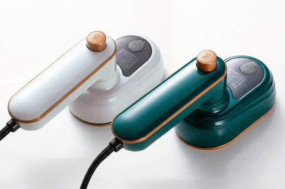 Krease white and green steam iron both colours